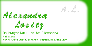 alexandra lositz business card